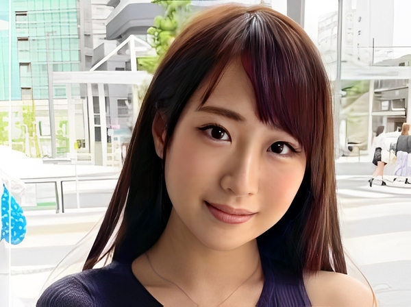 【Gカップの素人美少女】服の上から揉まれて感度MAX！ 立ちバックで激しく突かれ、裸になっても止まらないエロ展開！ 敏感ボディがイキまくる！