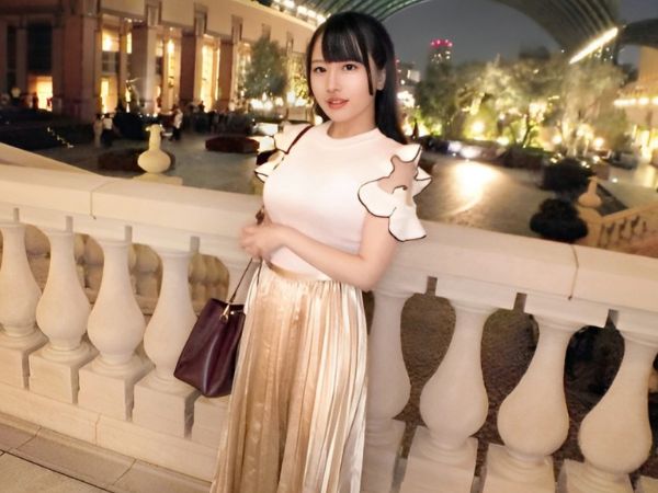 【素人ナンパ】アニメ声でGカップ巨乳の事務員さんをゲット♡パイパン責めで潮吹きさせて肉棒生挿入♡