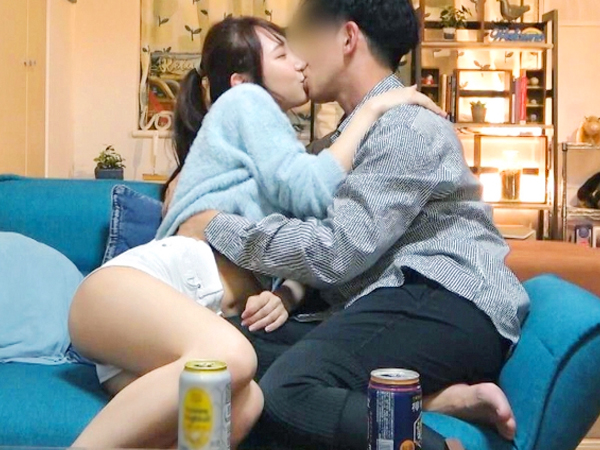 【素人ナンパ】酒の力でおまんこガバガバのポニテちゃん♡クンニ＆フェラで舐め合って生ハメを拒めない♡