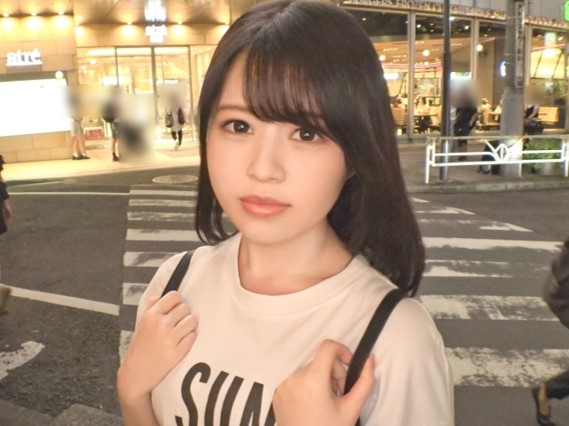 【素人ナンパ】おまんこも照れ屋で潮吹きしちゃう♡美尻のJDが肉棒フェラからメス穴突かれて悶絶♡