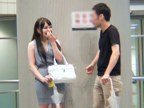 【彼氏NTR企画】Fカップ美巨乳JDが彼氏の依頼でまさかの浮気セックス！他人チンポの快感にハマり、膣内を激しく擦り上げられてアヘ顔連発…！♡