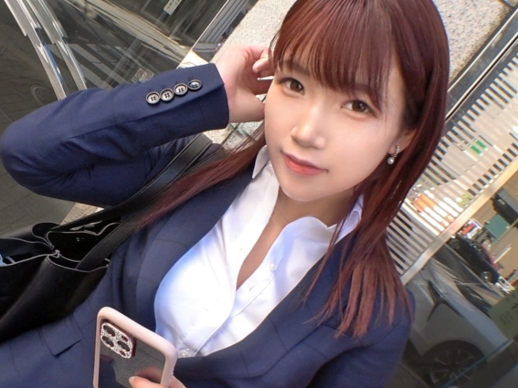 【パンスト破りの快感】『あっ…ダメ…』スーツ姿のセクシーOLが、手マンでメス汁垂れ流し！パンスト破られて、ぐちょぐちょのおマンコがヌルヌルに…大人の色気全開で感じまくる！♡