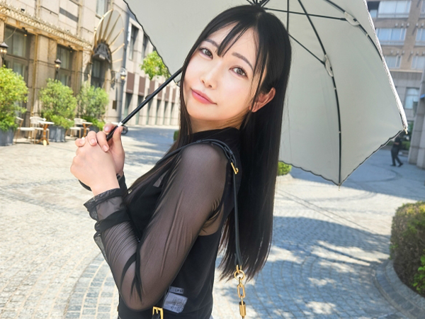 【黒髪巨乳美女】ストレス解消のエロプレイ！素人お姉さんがチ○ポを激フェラ♥正常位で美巨乳揺らして生挿入！濃厚セックスでストレスぶっ飛び！