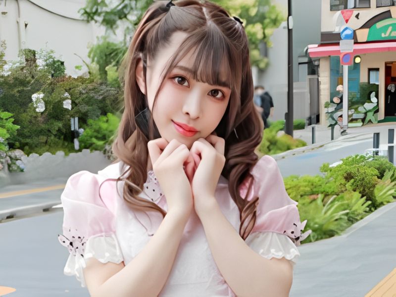 【地雷系コンカフェ嬢の甘い誘惑】『もっと激しくして…♡』派手カワ店員さんとラブラブ密着セックス！プライベート感満載のハメ撮り映像がヤバすぎる！ｗｗ